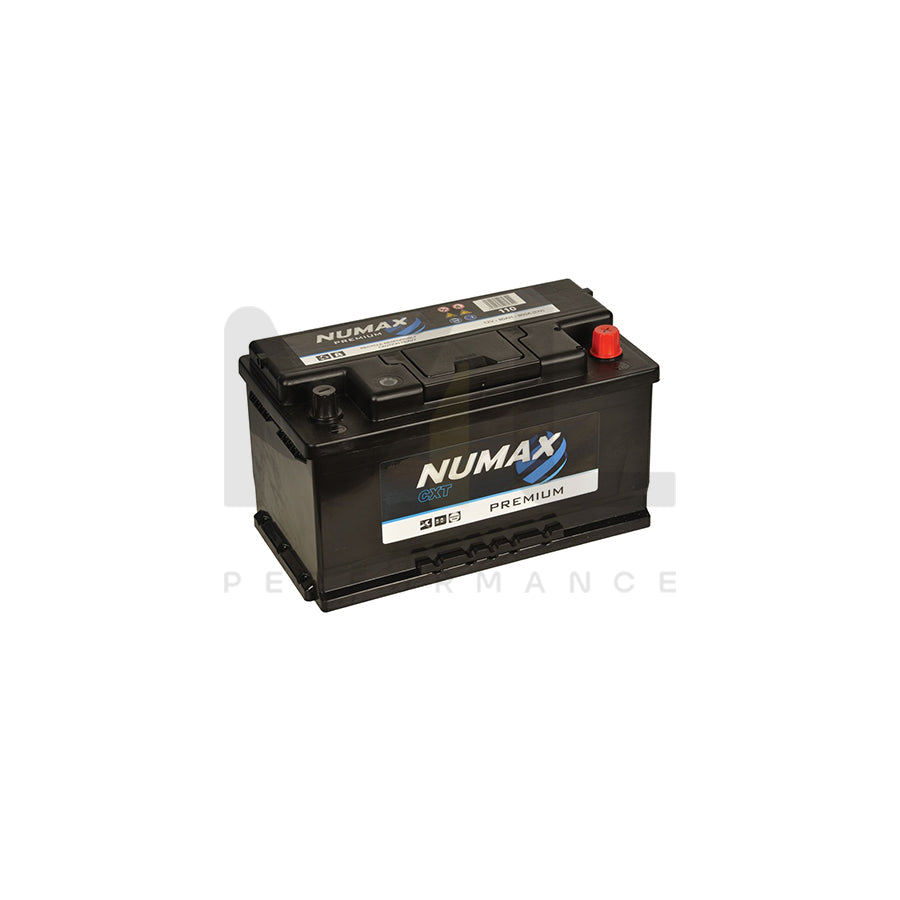 110 Numax Car Battery 12V 80Ah | Car Batteries UK | ML Performance Car Parts
