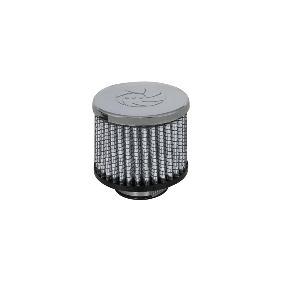 aFe 18-01381 1-3/8 IN F x 3 IN B x 3 IN T x 2-1/2 IN H - w/ Chrome Top Crankcase Vent Filter | ML Performance UK Car Parts