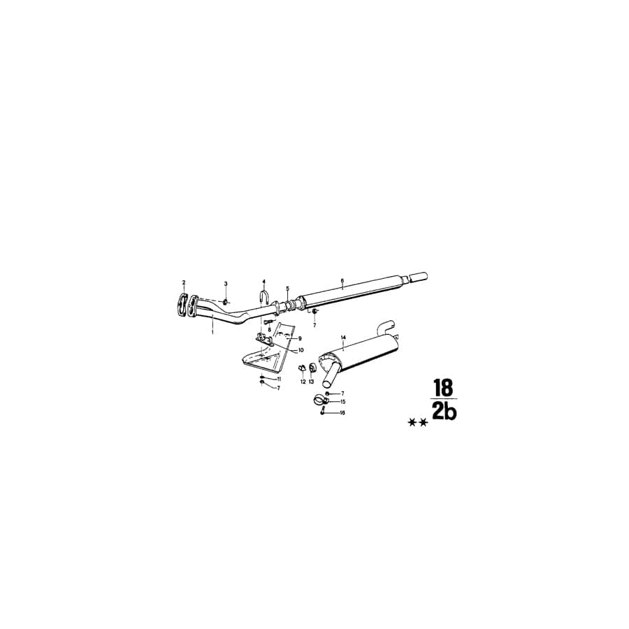 Genuine BMW 18111245775 Clamp | ML Performance UK
