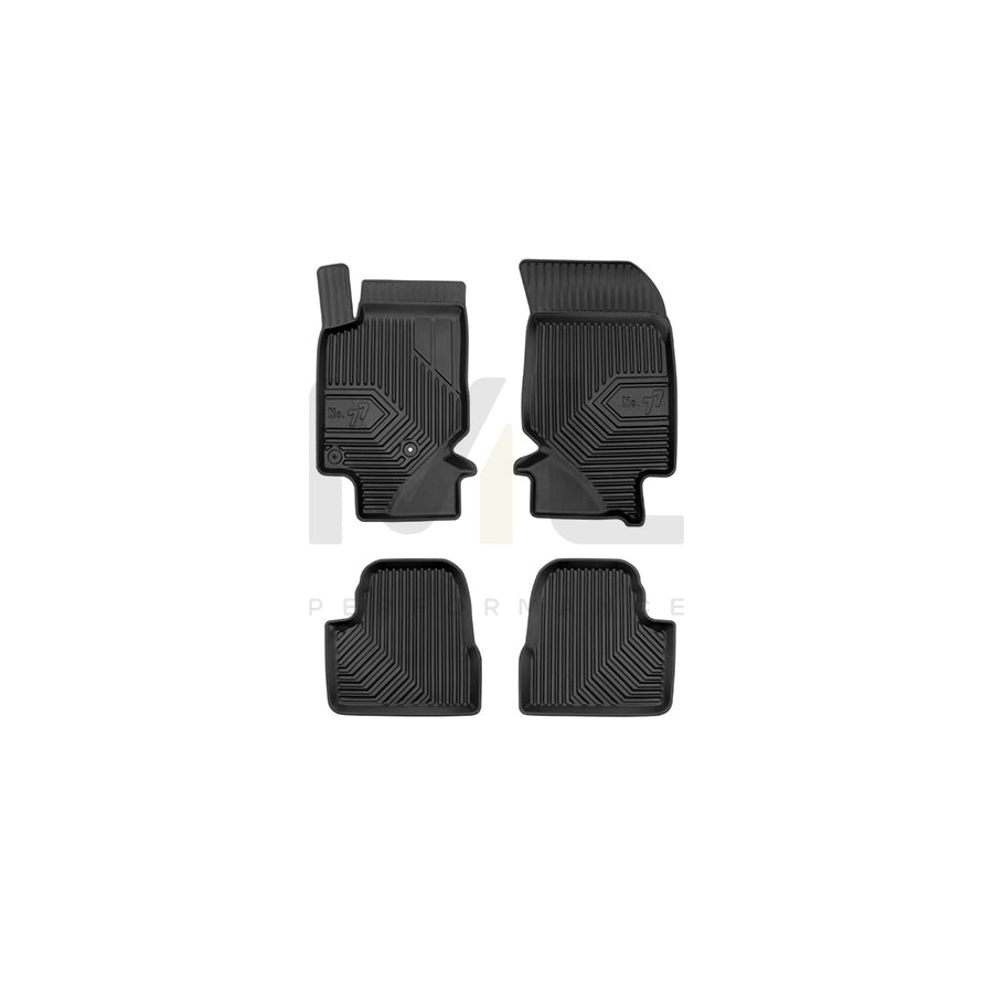 FROGUM Tailored, No.77 77409422 Floor mat set Elastomer, Front and Rear, Quantity: 4, Black | ML Performance Car Parts