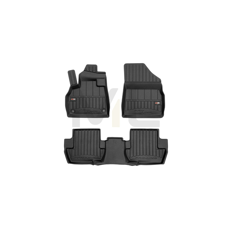FROGUM Tailored, ProLine 3D427211 Floor mat set for DS DS5 Elastomer, Front and Rear, Quantity: 3, Black | ML Performance Car Parts