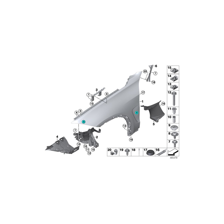 Genuine BMW 51657337095 Reinforcement Left (Inc. X5 M50dX, X5 35dX & X5 50iX) | ML Performance UK