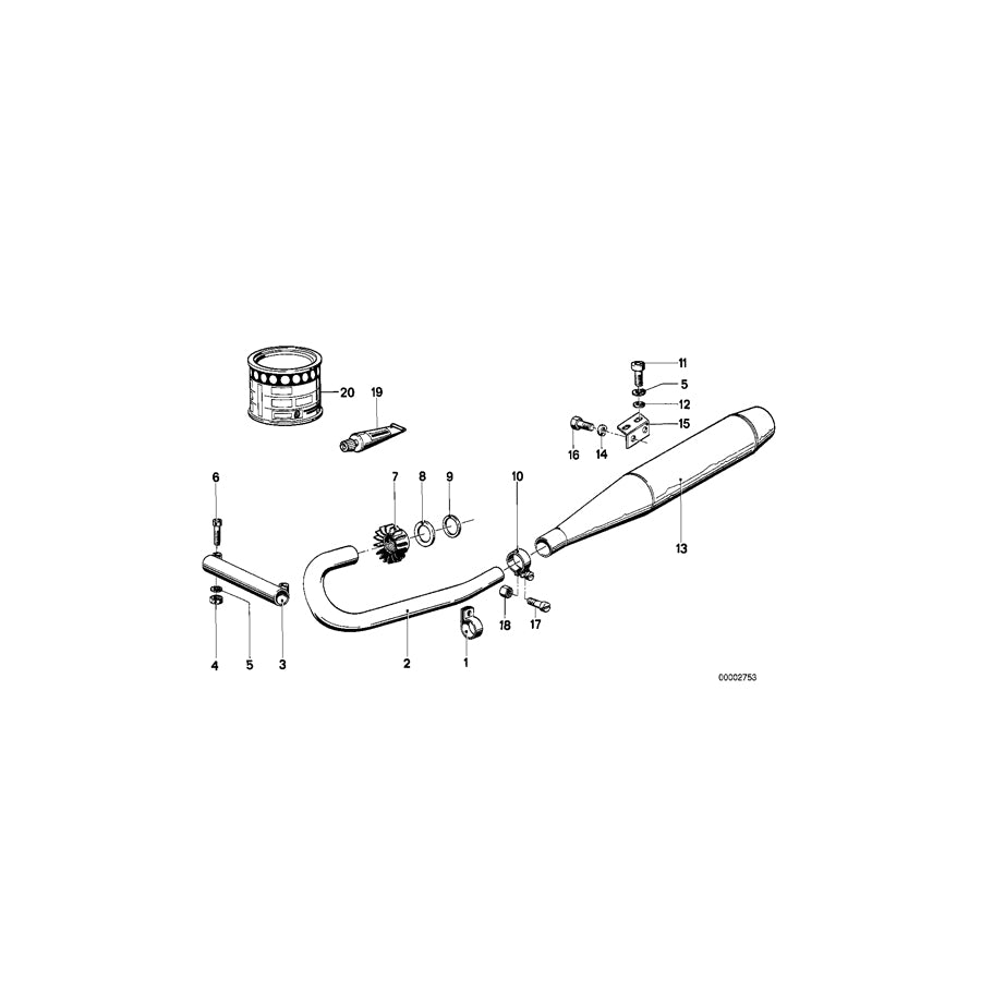 Genuine BMW 18211234448 Compression Ring | ML Performance UK