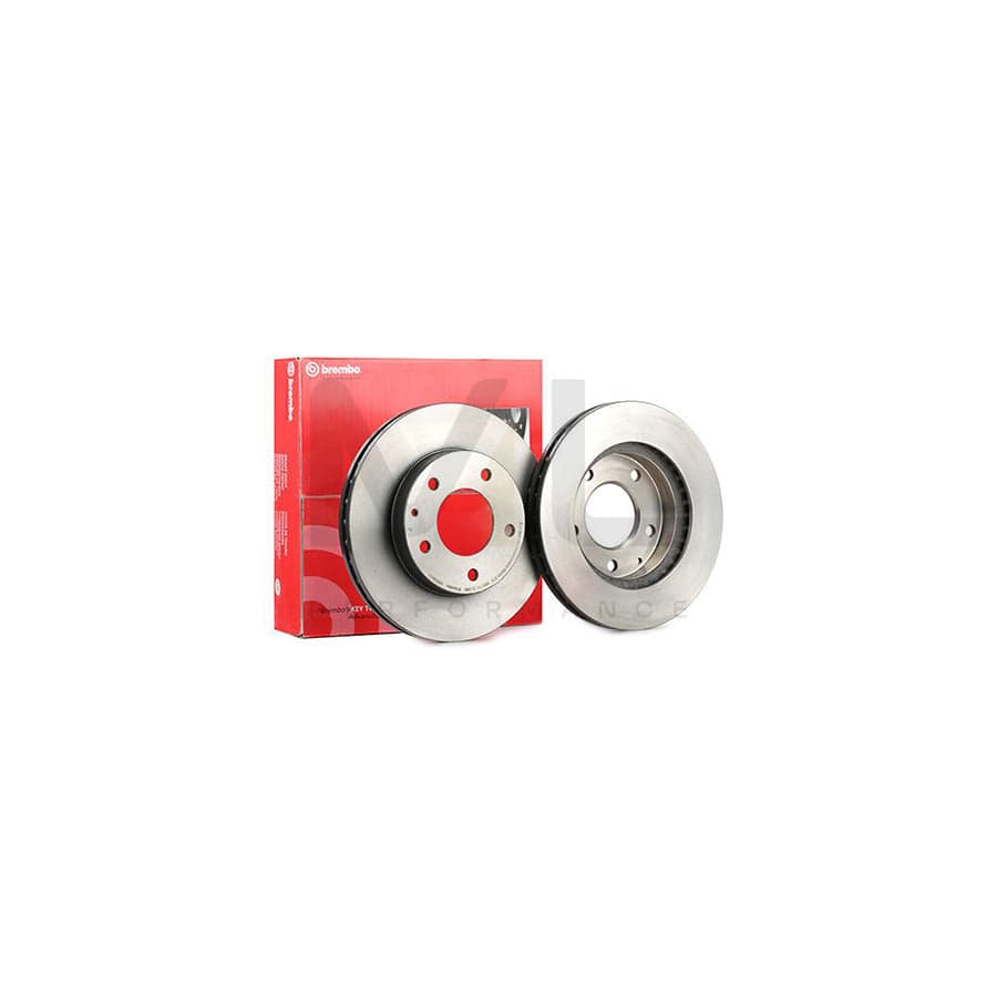BREMBO 09.5180.41 Brake Disc for FIAT TIPO Internally Vented, Coated, with bolts/screws | ML Performance Car Parts