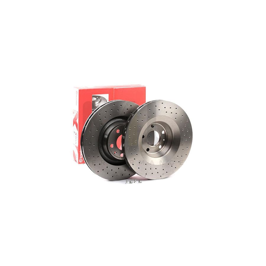 BREMBO XTRA LINE 09.8841.3X Brake Disc for AUDI A6 Perforated / Vented, Coated, High-carbon, with bolts/screws | ML Performance Car Parts