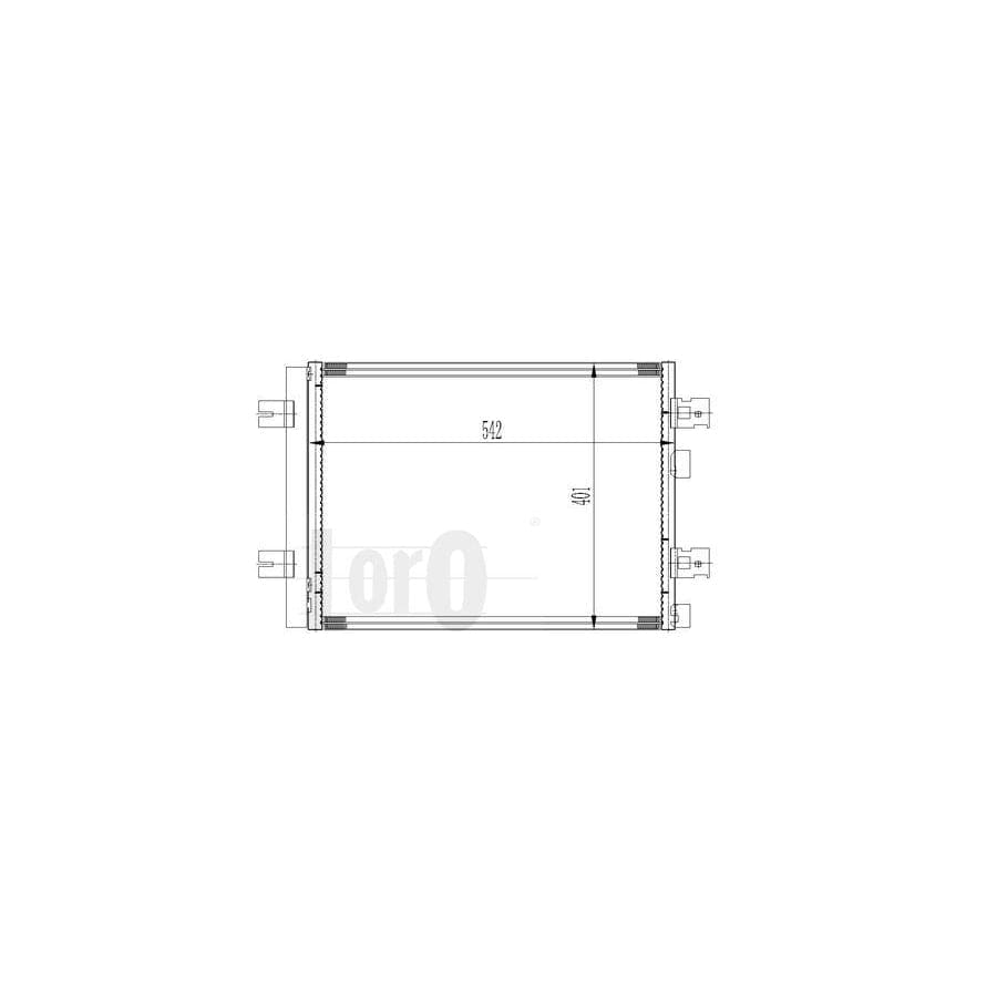 Abakus 0420160027 Air Conditioning Condenser | ML Performance UK