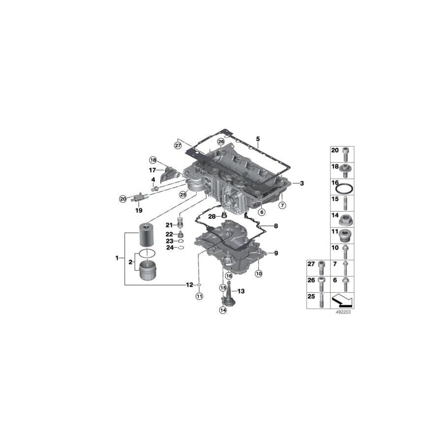 Genuine BMW 11657856415 F91 F93 F90 Heat Shield (Inc. M5 & M8) | ML Performance UK Car Parts