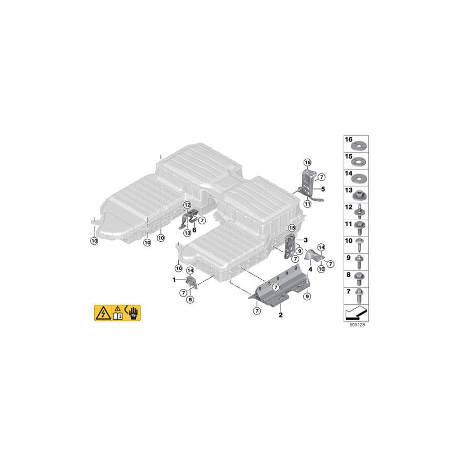 Genuine BMW 61258488573 G05 Screw (Inc. X5 45eX) | ML Performance UK Car Parts