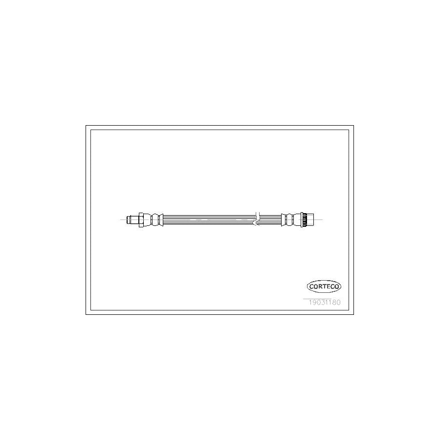 Corteco 19031180 Brake Hose | ML Performance UK