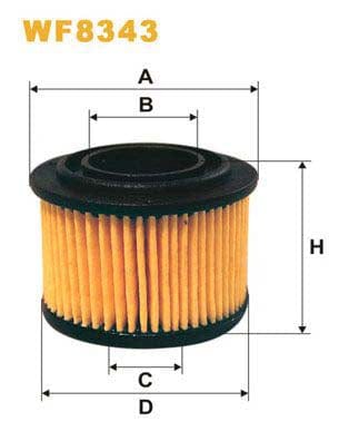 WIX Filters WF8343 Fuel Filter