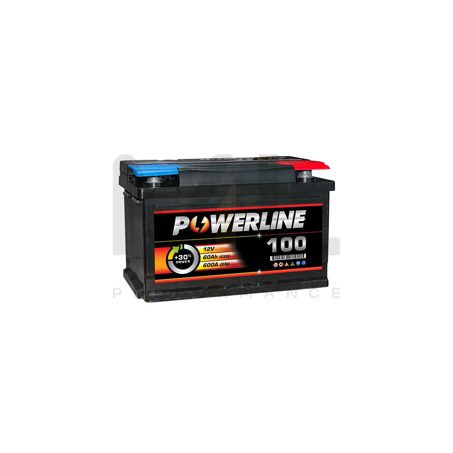 100 Powerline Car Battery 12V | Car Batteries UK | ML Performance Car Parts