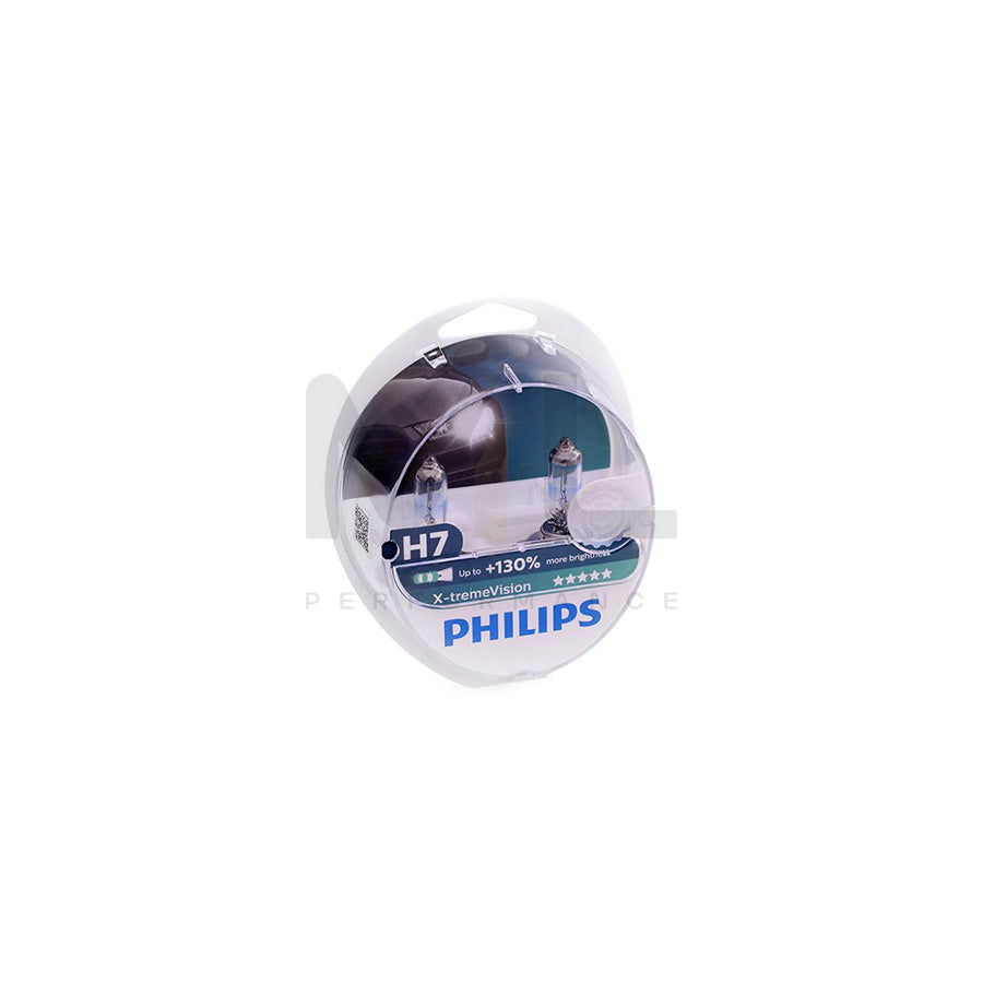 Philips H7 X-treme Vision +130% Halogen Lampe 12972XV+S2