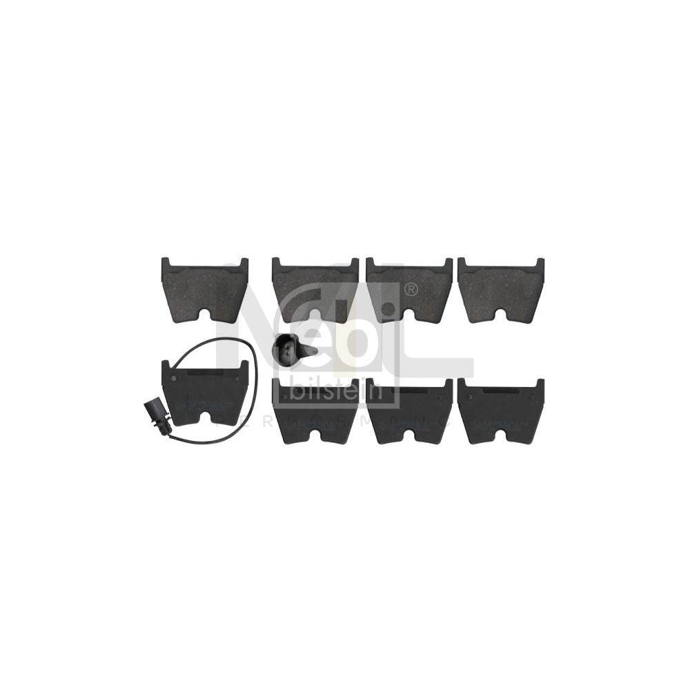 Febi Bilstein 116024 Brake Pad Set Front Axle, Incl. Wear Warning Contact | ML Performance Car Parts