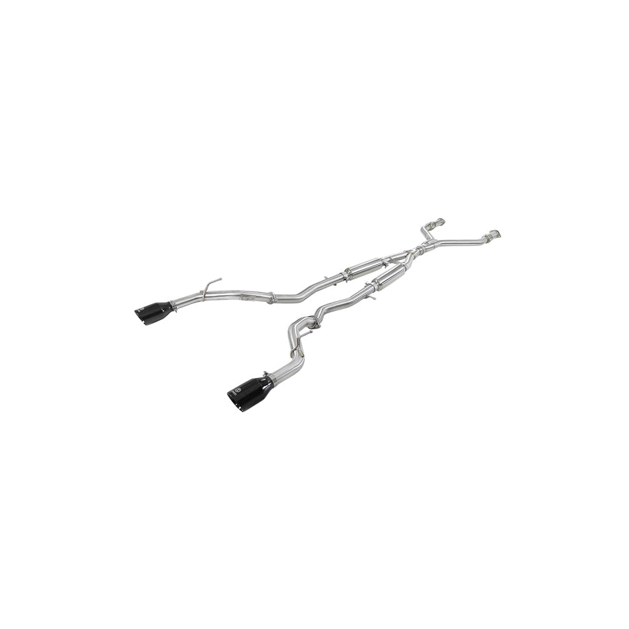 aFe 49-36134NM-B Cat-Back Exhaust System Infiniti Q60 17-21 V6-3.0L (tt) | ML Performance UK Car Parts