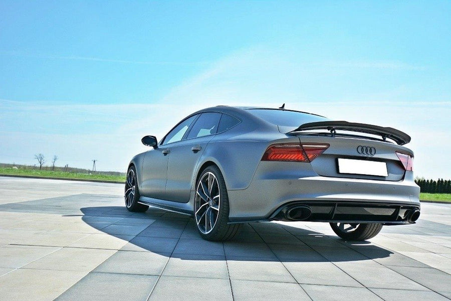 Maxton Design Audi RS7 C7 FL Central Rear Splitter