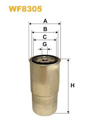 WIX Filters WF8305 Fuel Filter