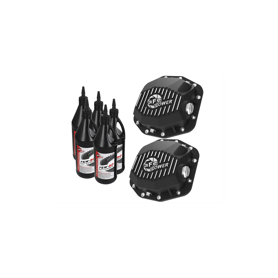 aFe 46-7100AB Differential Cover Jeep Wrangler (JL) 18-21 L4-2.0L (T)/ V6-3.6L (Dana M220) | ML Performance UK Car Parts