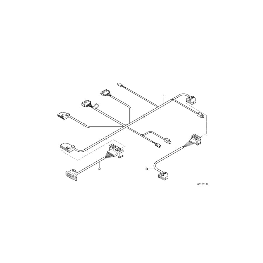 Genuine BMW 61126937564 E53 Adapter Wire For Telephone (Inc. X5 3.0d, X5 3.0i & X5 4.4i) | ML Performance UK Car Parts