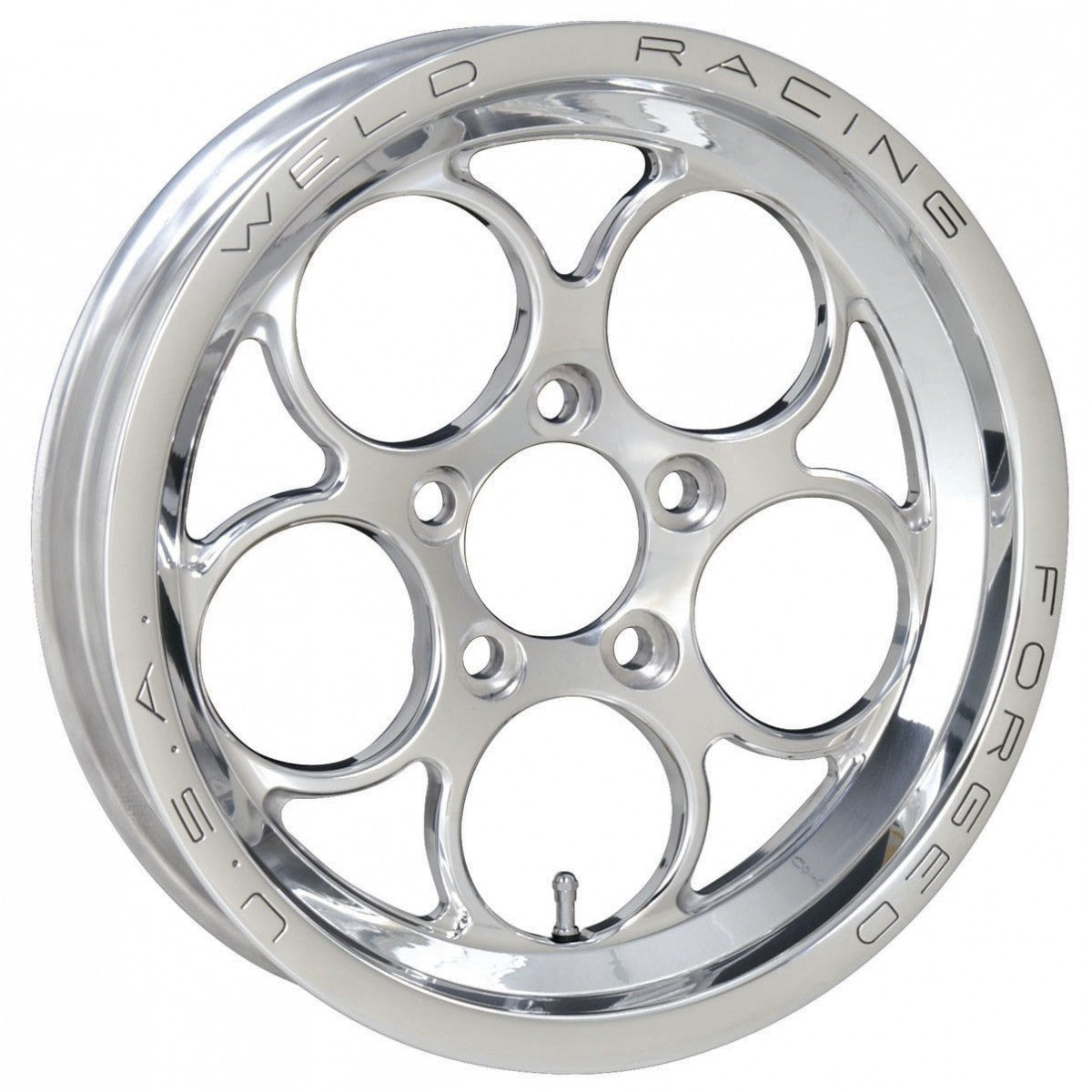 Weld 86P-15204 Magnum Frontrunner Wheel 15x3.5 5x4.5 ET-13 BS1.75 Polished