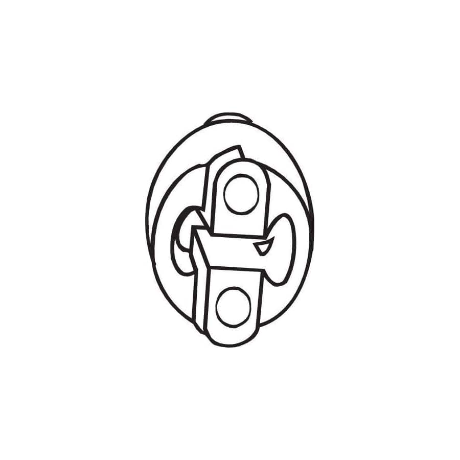 Bosal 255-065 Rubber Strip, Exhaust System