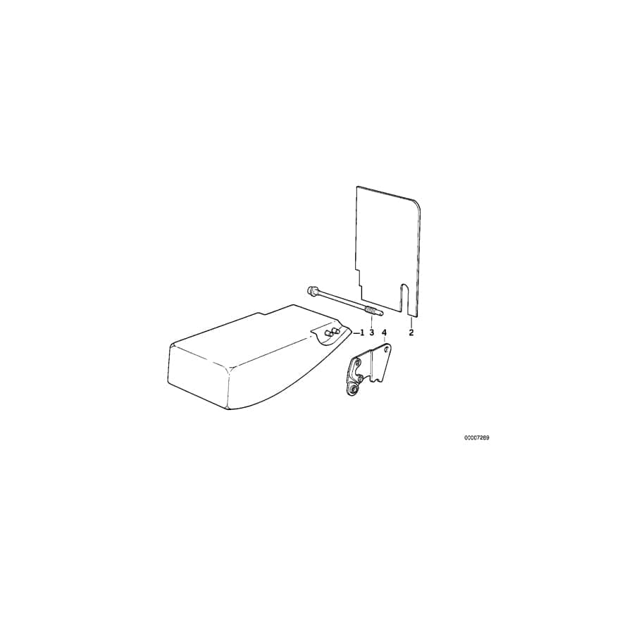 Genuine BMW 07119900868 E34 E26 E32 Countersunk Head Screw M8X20 (Inc. M5, 525i & 518g) | ML Performance UK Car Parts