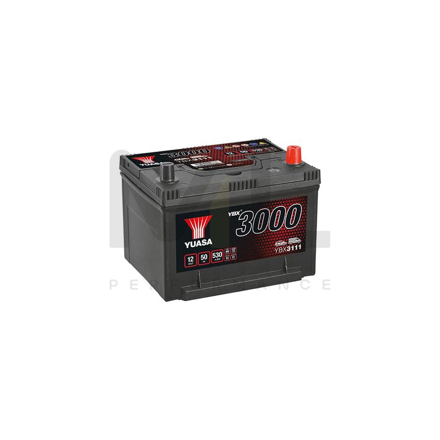 Yuasa YBX3111 12v 50Ah SMF Battery | ML Performance UK Car Parts