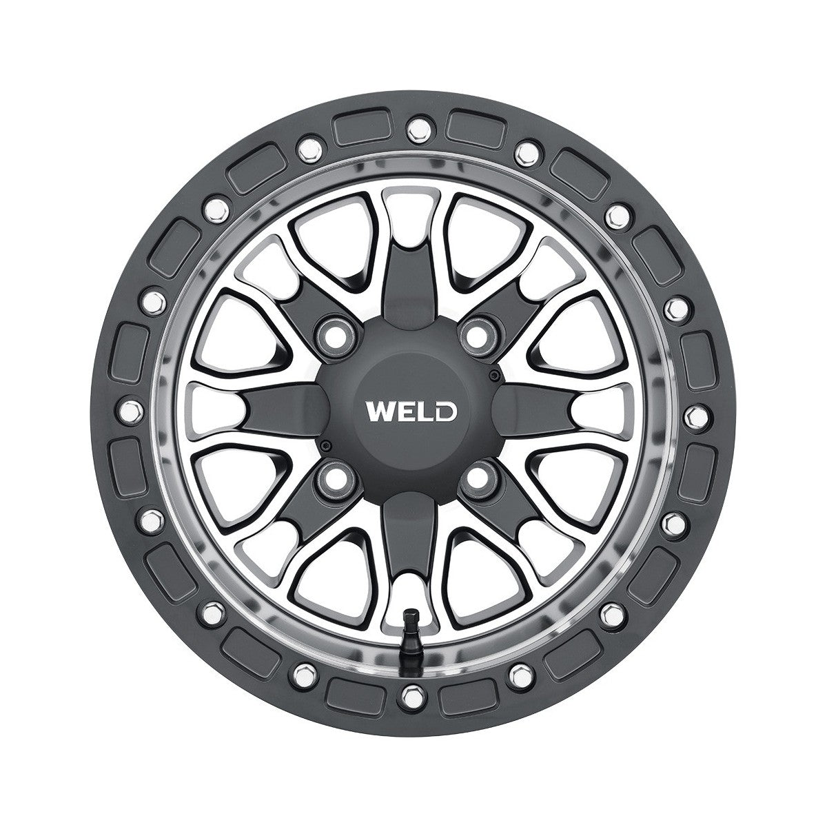 Weld U501A8042400 Raptor Utv U501 Wheel 14x8 4x136 ET0 BS4 Satin Black MIL