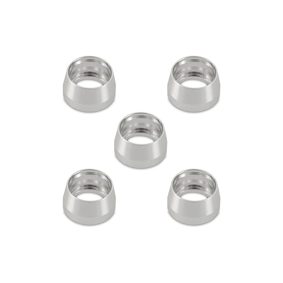 Mishimoto MMFT-RPF-06 Replacement -06AN PTFE Fitting Ferrules 5 pack