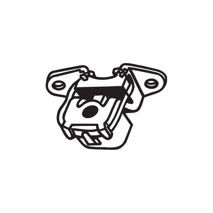 Bosal 255-548 Rubber Strip, Exhaust System For Citroën C4 I Picasso (Ud)