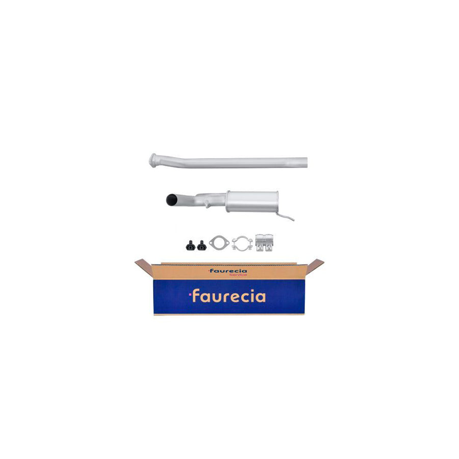 Hella 8LB 366 022-031 Front Silencer For Renault 19