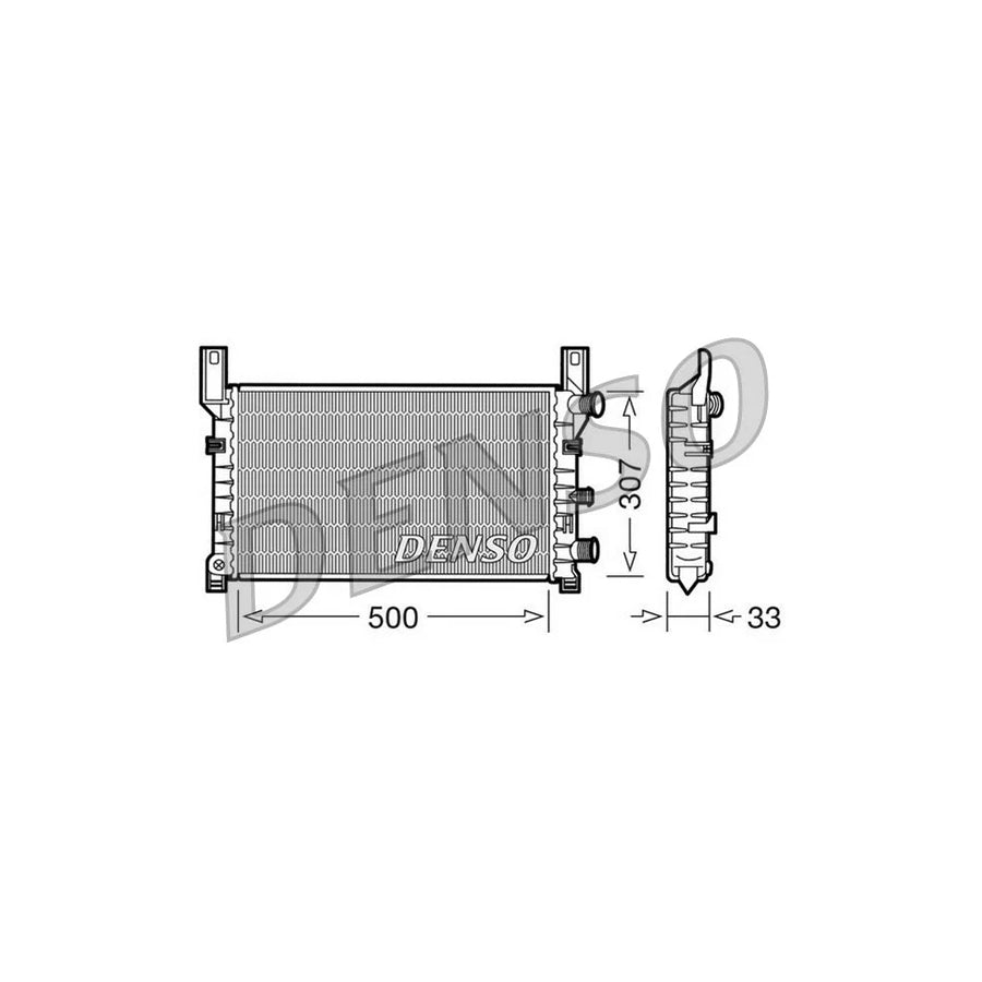 Denso DRM10035 Drm10035 Engine Radiator For Ford Fiesta | ML Performance UK