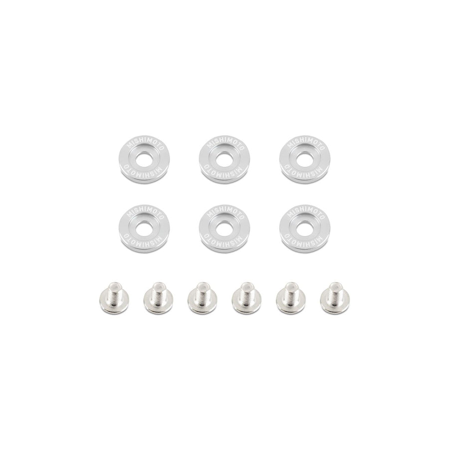 Mishimoto MMFW-LG-6P Large Fender Washer Kit (6pcs) - Polished