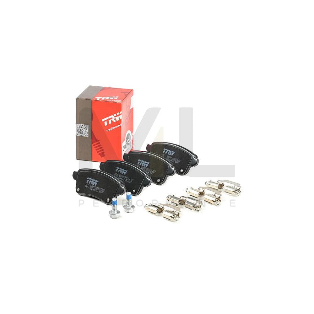 TRW Gdb2082 Brake Pad Set Not Prepared For Wear Indicator, With Brake Caliper Screws, With Accessories | ML Performance Car Parts