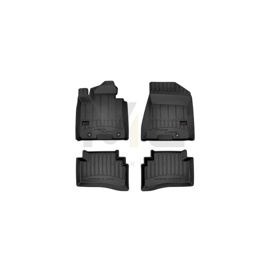 FROGUM Tailored 3D407138 Floor mat set Elastomer, Front and Rear, Quantity: 4, Black | ML Performance Car Parts