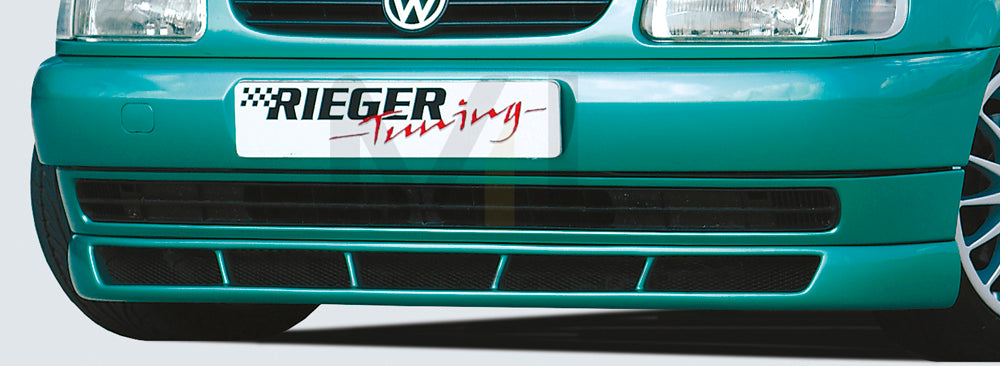 Rieger 00047220 VW Polo AW Front Splitter (Inc. Polo AW GTI) - Matte B – ML  Performance
