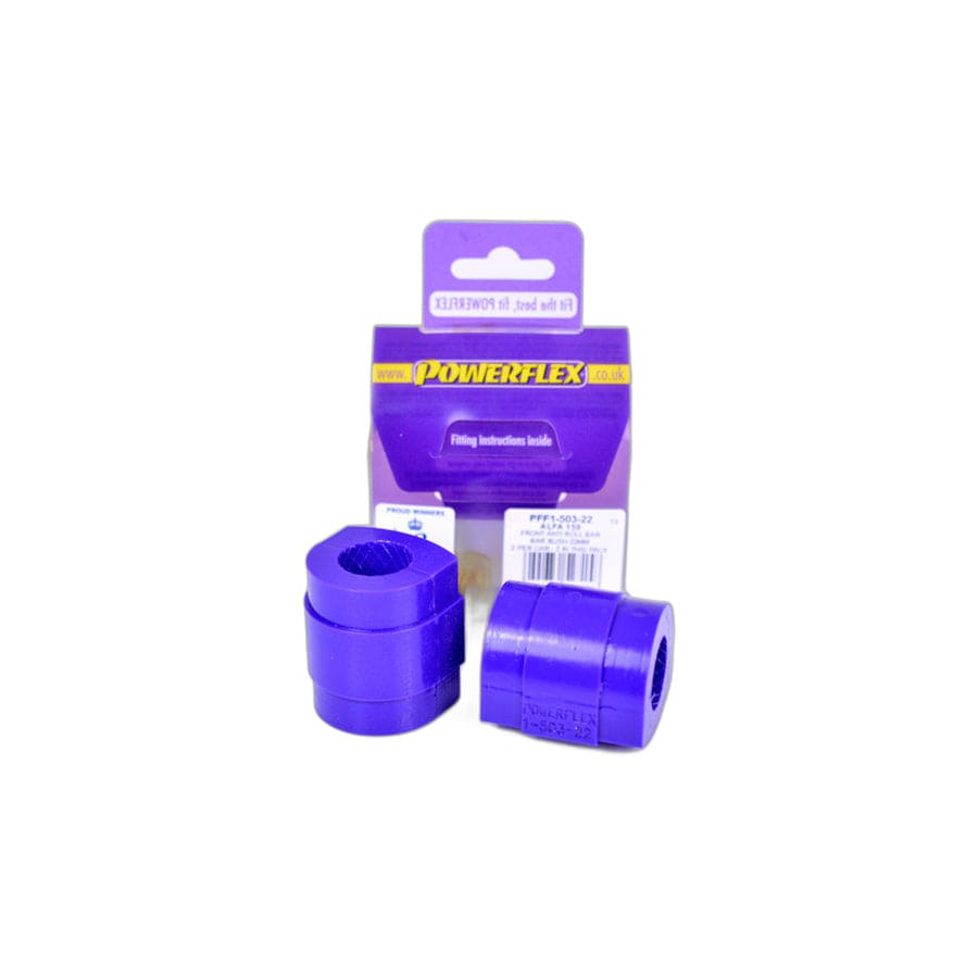 Powerflex PFF1-503-22 Alfa Romeo Front Anti Roll Bar Bush 22mm (Inc. Spider, Brera, 159) | ML Performance UK Car Parts