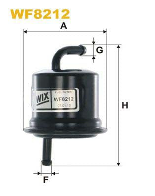 WIX Filters WF8212 Fuel Filter For Suzuki Wagon R+ I Hatchback (Em)