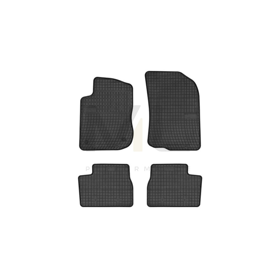 FROGUM Tailored 0640 Floor mat set Elastomer, Front and Rear, Quantity: 4, Black | ML Performance Car Parts
