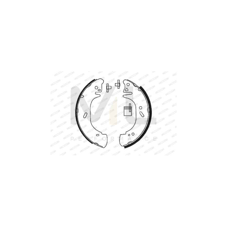 FERODO PREMIER FSB618 Brake Shoe Set | ML Performance Car Parts