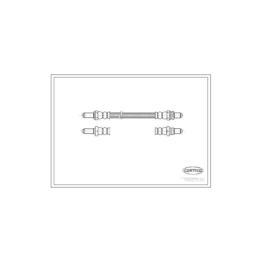 Corteco 19027570 Brake Hose | ML Performance UK