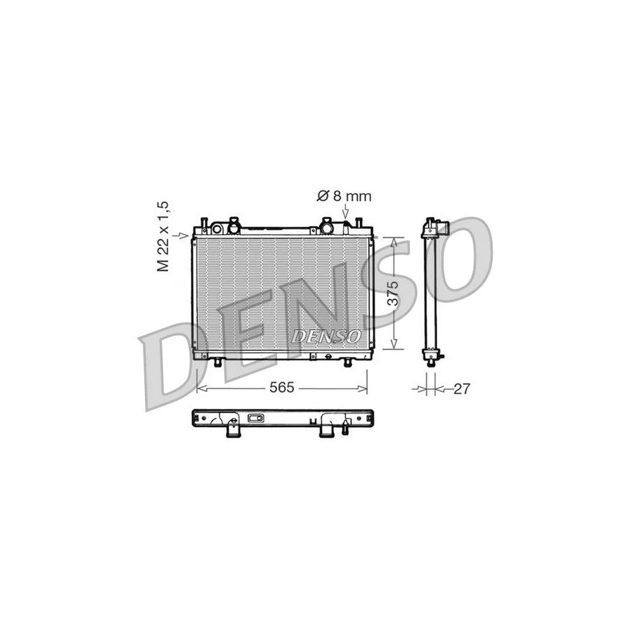 Denso DRM09026 Drm09026 Engine Radiator | ML Performance UK