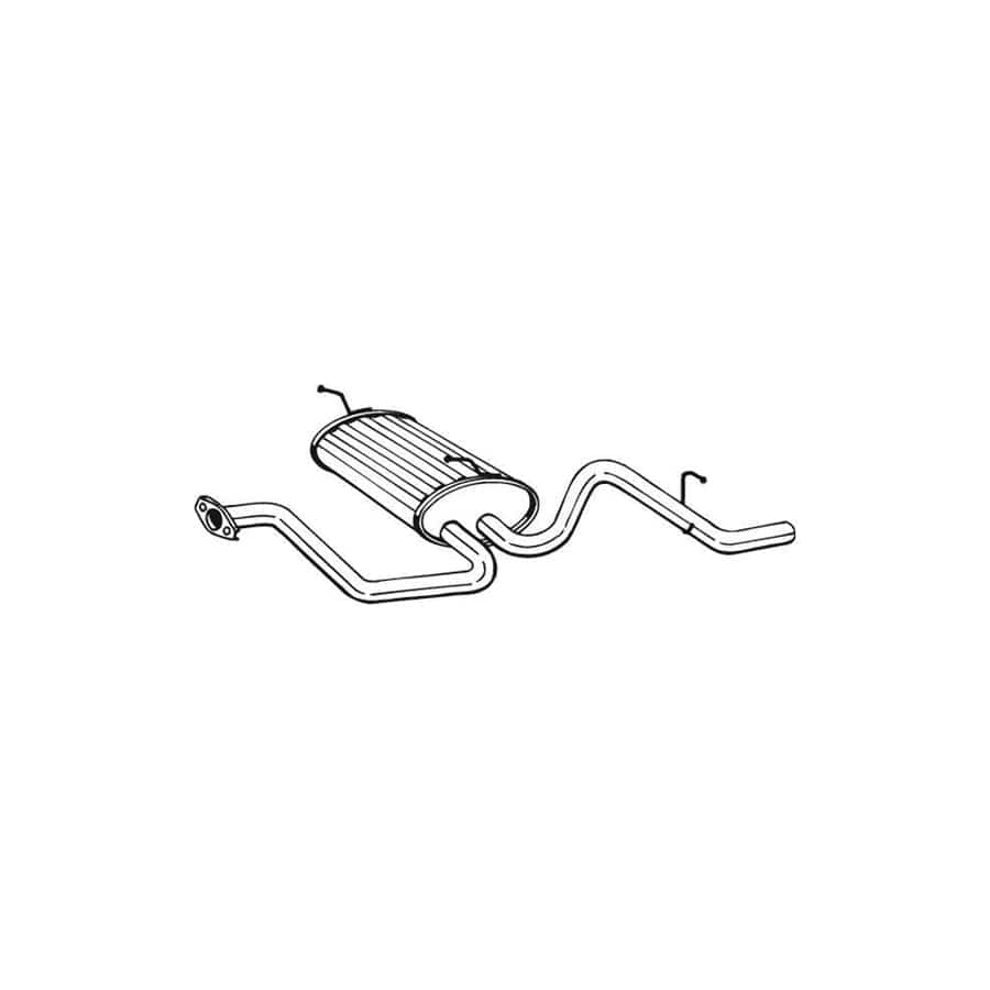 Bosal 281-385 Rear Silencer For Daewoo Matiz