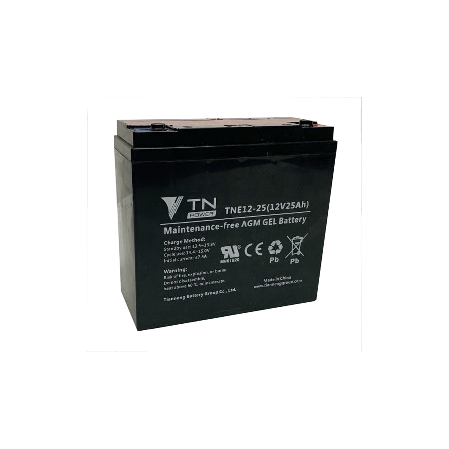 TN Power AGM TNE12-25 Deep Cycle Battery - TNE12-25 | ML Performance UK Car Parts