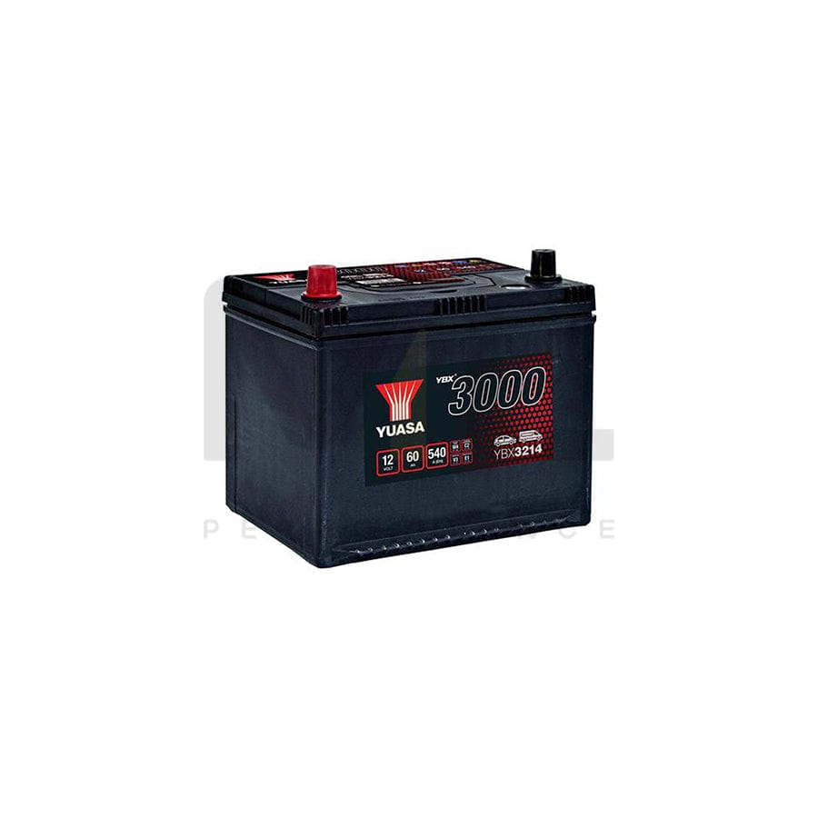 Yuasa YBX3214 12v 60Ah SMF Battery | ML Performance UK Car Parts