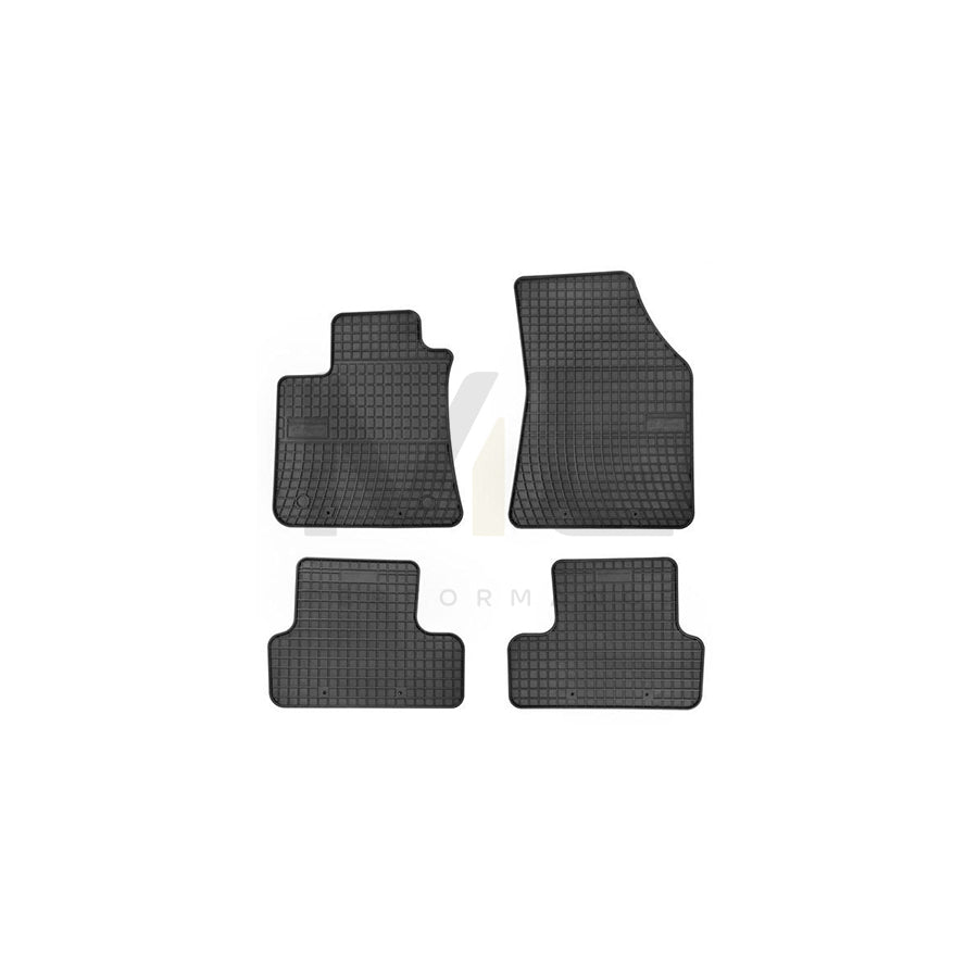 FROGUM Tailored 547181 Floor mat set for RENAULT Megane IV Hatchback (B9A/M/N) Elastomer, Front and Rear, Quantity: 4, Black | ML Performance Car Parts