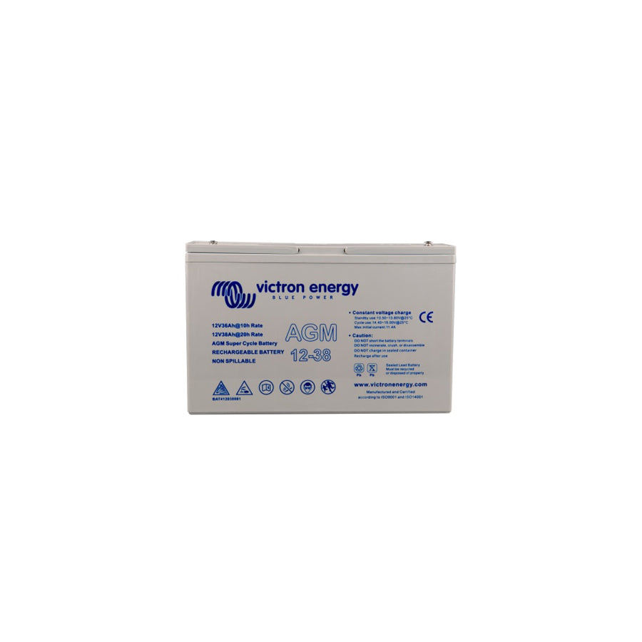 Victron Energy AGM Deep Cycle Battery 12V 38Ah - BAT412350084 | ML Performance UK Car Parts