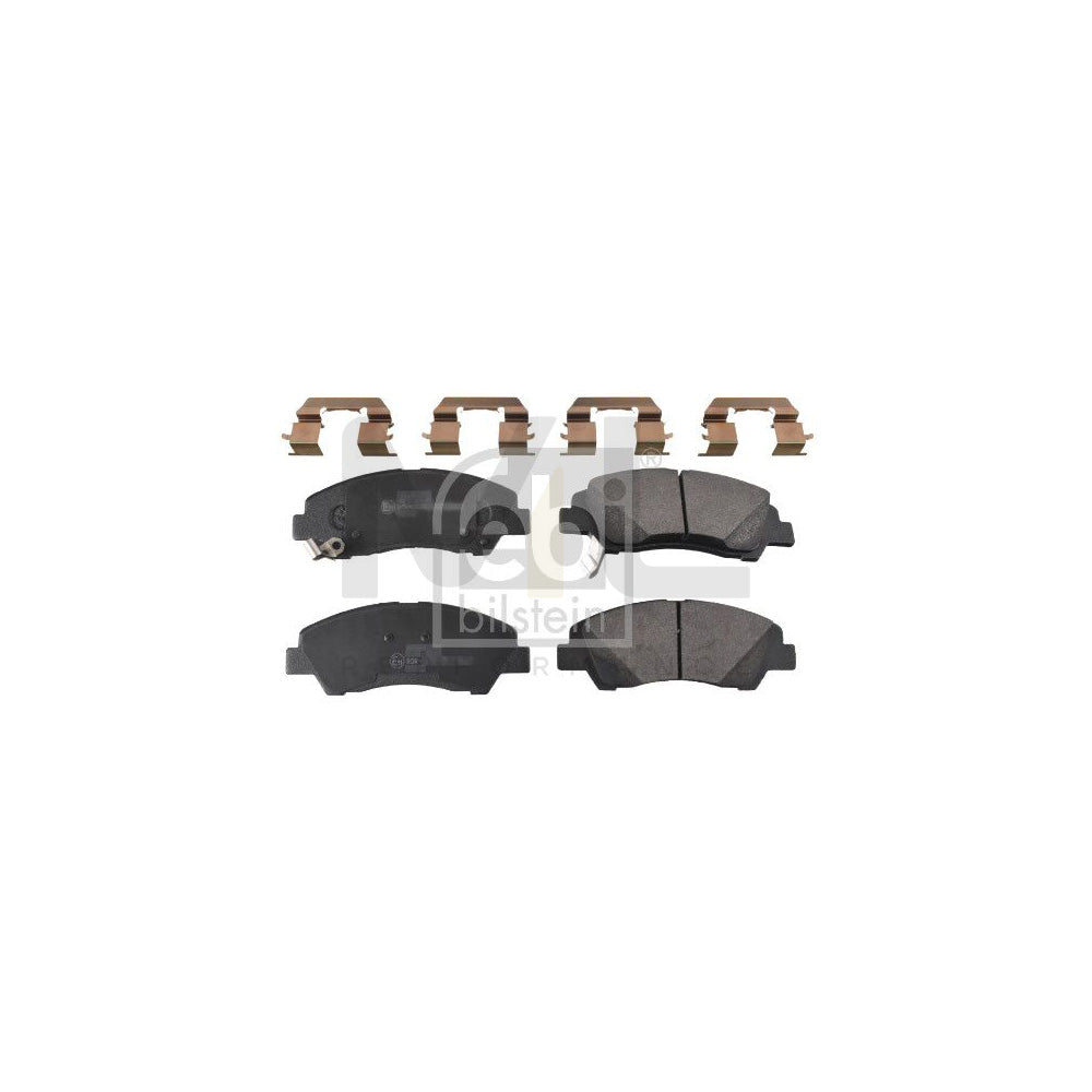 Febi Bilstein 116276 Brake Pad Set For Hyundai I10 Front Axle, With Acoustic Wear Warning | ML Performance Car Parts