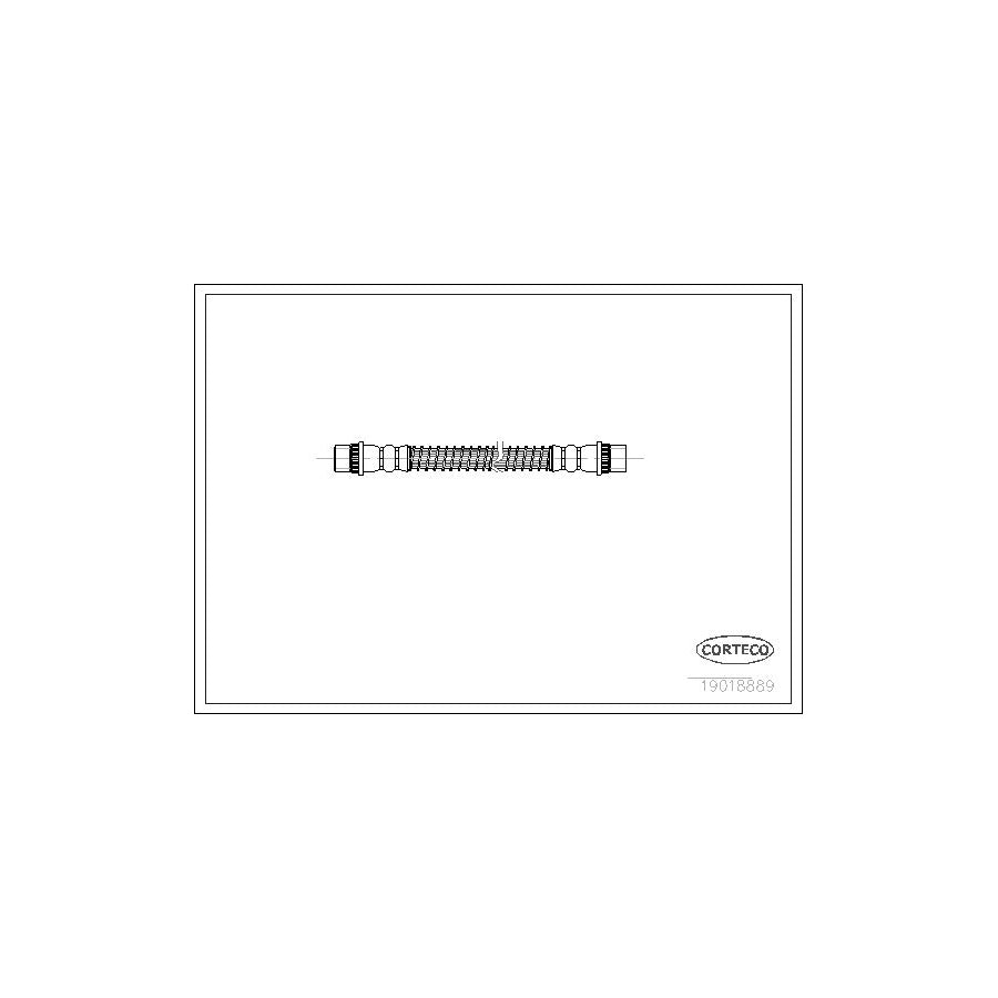 Corteco 19018889 Brake Hose | ML Performance UK