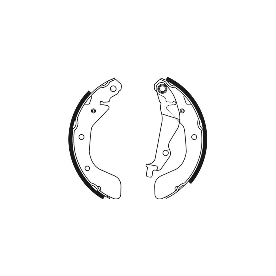 ABE C00012ABE Brake Shoe Set