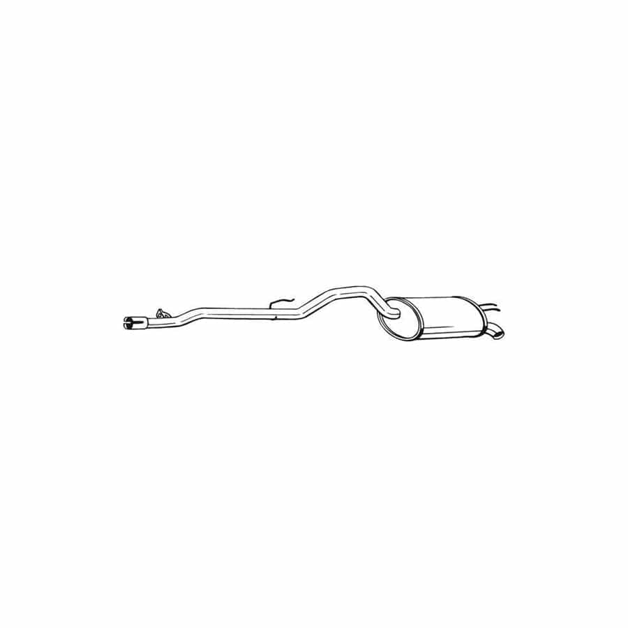 Bosal 281-799 Rear Silencer For Renault Twingo I Hatchback